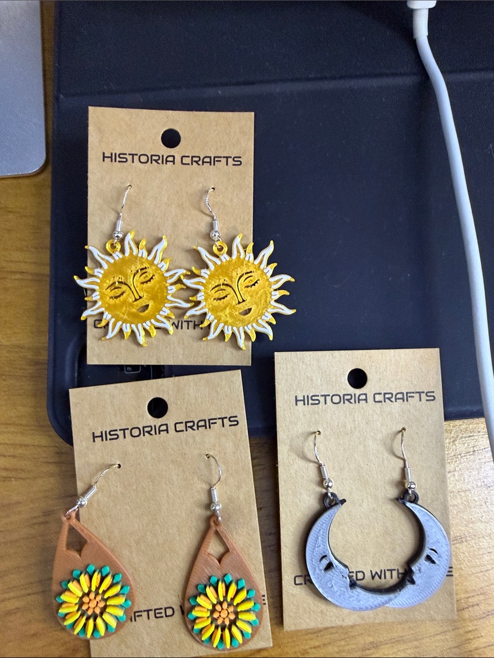 3d printed earrings